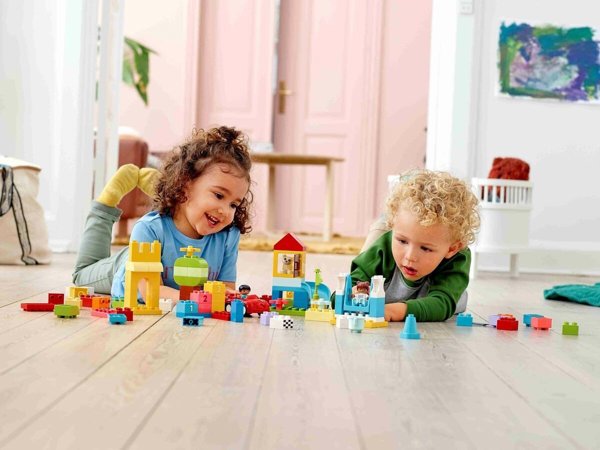 LEGO(R) DUPLO 10914 (2τμχ) Κουτί με τουβλάκια Deluxe