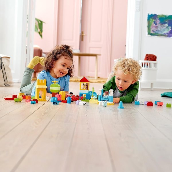 LEGO(R) DUPLO 10914 (2τμχ) Κουτί με τουβλάκια Deluxe