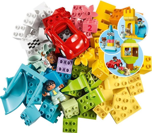 LEGO(R) DUPLO 10914 (2τμχ) Κουτί με τουβλάκια Deluxe