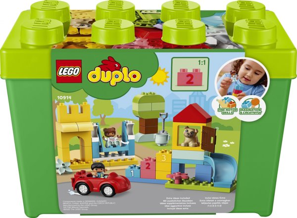 LEGO(R) DUPLO 10914 (2τμχ) Κουτί με τουβλάκια Deluxe