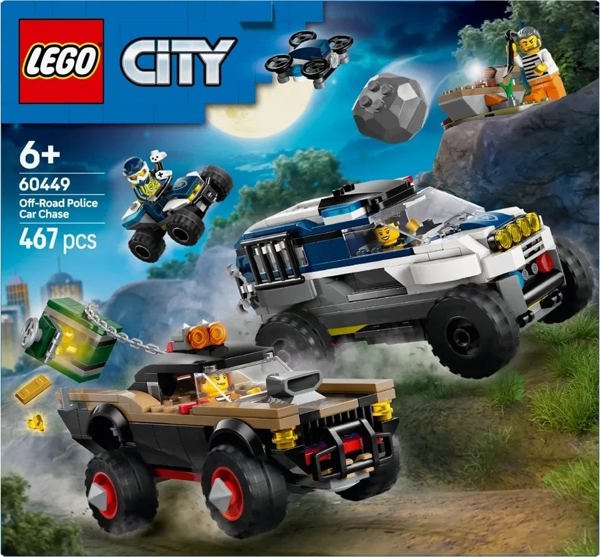 Παιχνίδι Κατασκευαστής LEGO Αστυνομικό Αυτοκίνητο 60449