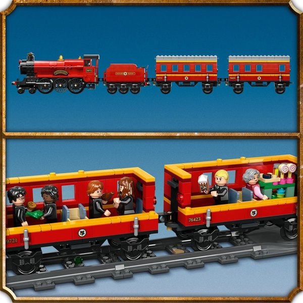 LEGO Harry Potter Εξπρές για το Χόγκουαρτς™ και σταθμός στο Χόγκσμιντ™ (76423)