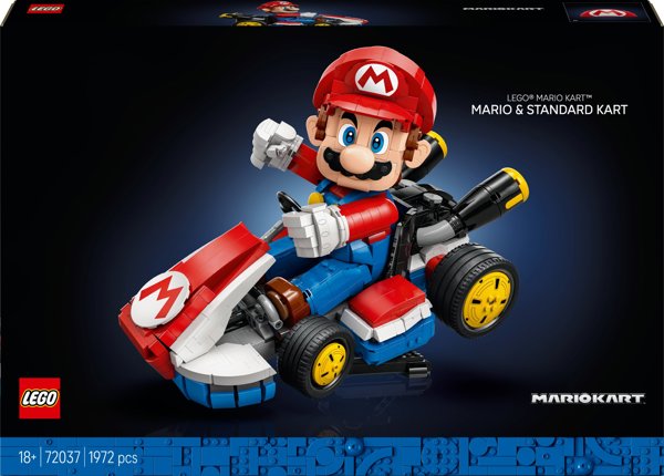 LEGO Super Mario Mario Kart – Μάριο στο Κανονικό Καρτ (72037) - Σετ Κατασκευής