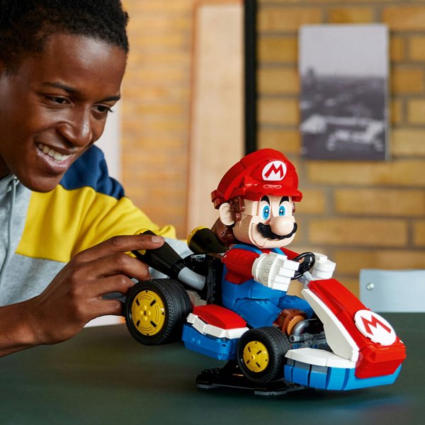 LEGO Super Mario Mario Kart – Μάριο στο Κανονικό Καρτ (72037) - Σετ Κατασκευής