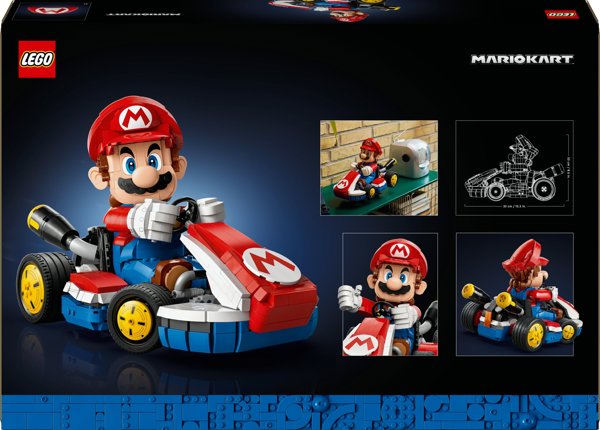 LEGO Super Mario Mario Kart – Μάριο στο Κανονικό Καρτ (72037) - Σετ Κατασκευής