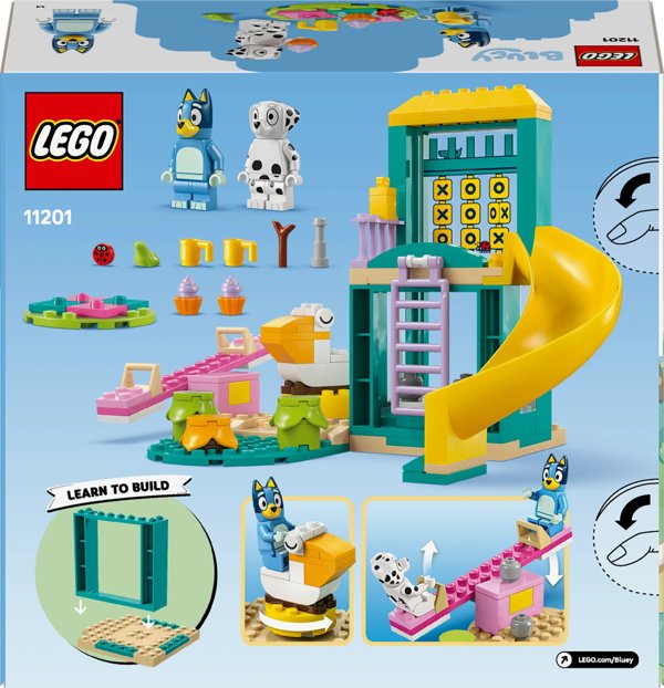 LEGO Bluey 11201 Σετ Κατασκευής - Οι Διασκεδαστικές Στιγμές του Bluey και της Bingo στην Παιδική Χαρά