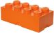 Κουτί αποθήκευσης LEGO Room Copenhagen Brick 8 πορτοκαλί (RC40041760)