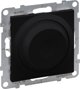 Legrand SUNO - Περιστροφικός ροοστάτης - 240 V~ - 50 Hz - 5 - 75 W (10 λάμπες μέγ.) για LED λάμπες με δυνατότητα ρύθμισης φωτεινότητας - χωρίς ουδέτερο ακροδέκτη, Μαύρο - Legrand 721479 himp