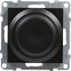Legrand SUNO - Περιστροφικός ροοστάτης - 240 V~ - 50 Hz - 5 - 75 W (10 λάμπες μέγ.) για LED λάμπες με δυνατότητα ρύθμισης φωτεινότητας - χωρίς ουδέτερο ακροδέκτη, Μαύρο - Legrand 721479 himp
