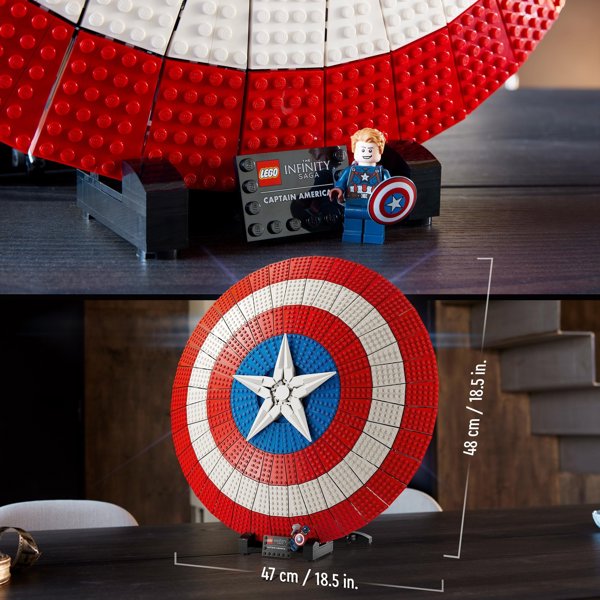 LEGO Marvel Ασπίδα του Κάπτεν Αμέρικα (76262)