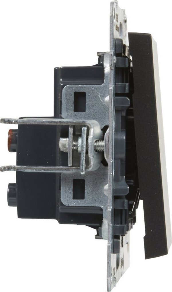 Legrand SUNO - Διακόπτης διασταύρωσης - 10 AX - 250 V~ - βιδωτοί ακροδέκτες, Μαύρο - Legrand 721407 himp