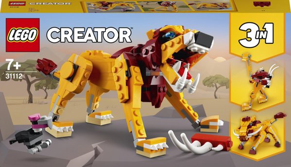 LEGO Creator Άγριο λιοντάρι (31112)