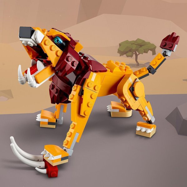 LEGO Creator Άγριο λιοντάρι (31112)