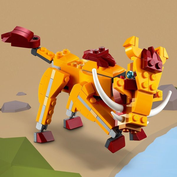 LEGO Creator Άγριο λιοντάρι (31112)