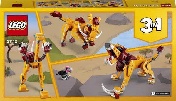 LEGO Creator Άγριο λιοντάρι (31112)