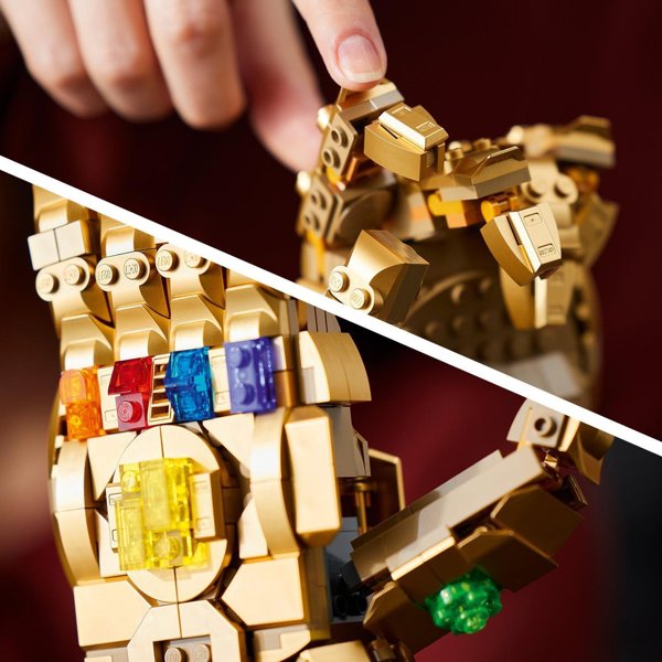 LEGO Marvel Infinity Gauntlet - Γάντι του Άπειρου (76191) - Σετ Κατασκευής για Ενήλικες