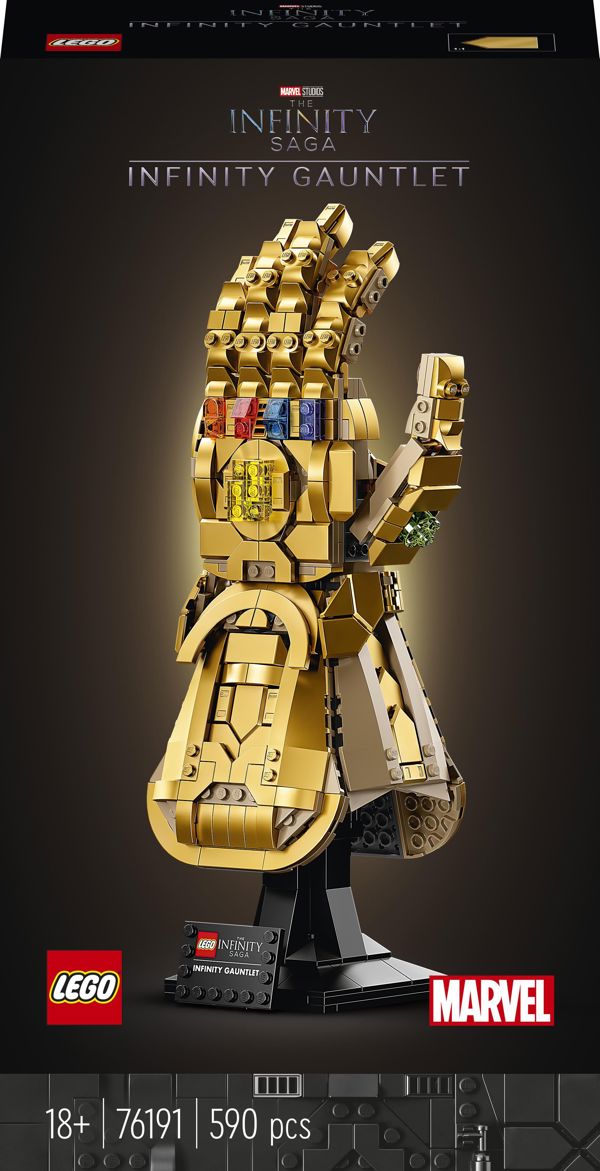 LEGO Marvel Infinity Gauntlet - Γάντι του Άπειρου (76191) - Σετ Κατασκευής για Ενήλικες
