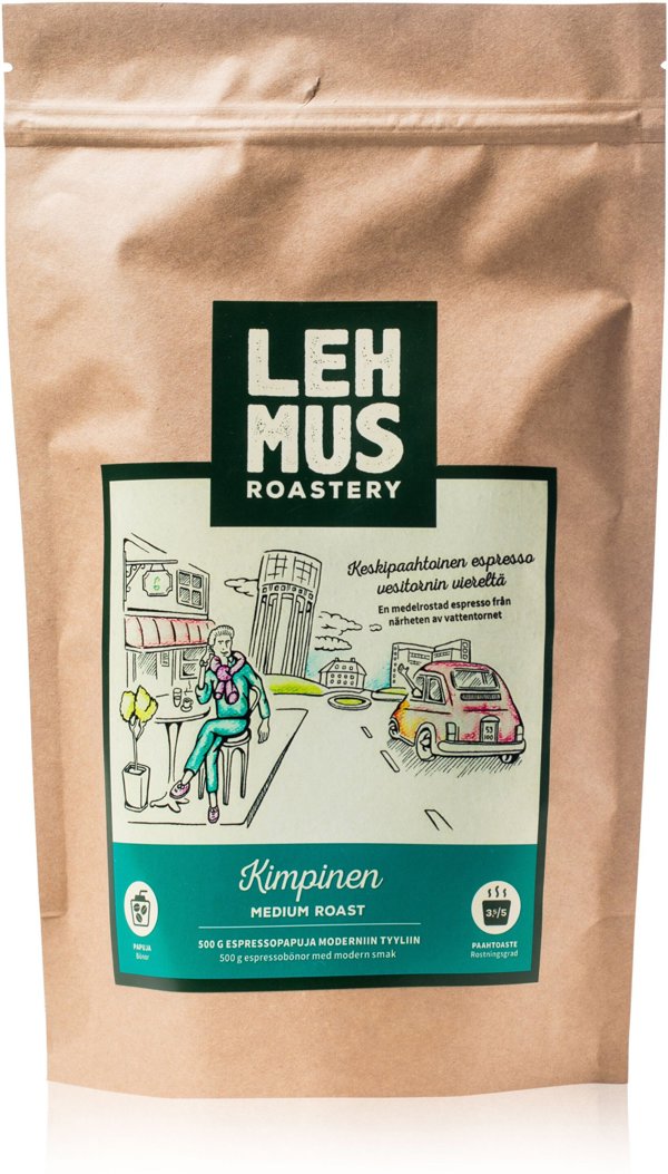 Καφές σε κόκκους Lehmus Roastery Kimpinen, 500 g