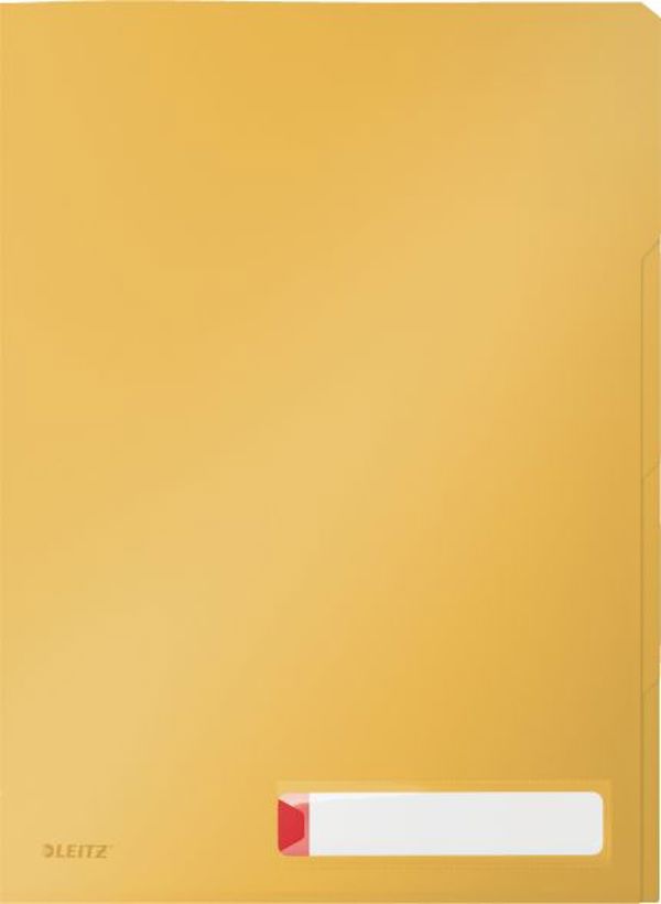 Leitz Φάκελος Με 3 Διαχωριστικά Cosy A4, Κίτρινο 47160019