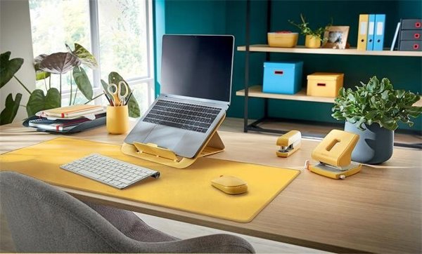 Leitz Cosy Πατάκι Γραφείου, Αντιολισθητικό Υπόθεμα Γραφείου, Γκρι, 80x40 cm