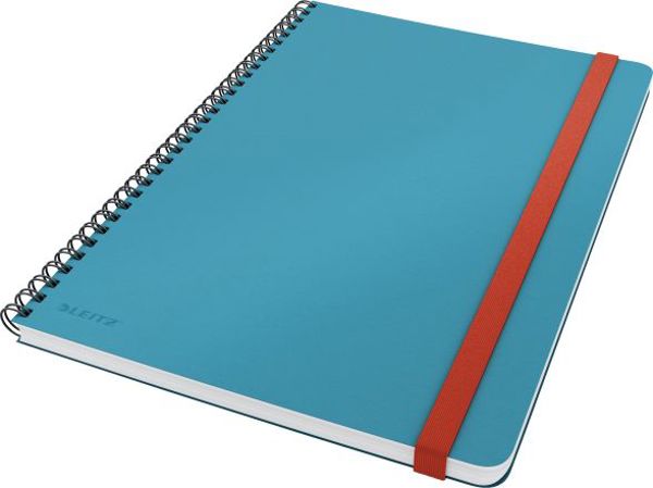 Leitz Σημειωματάριο Cosy B5, Τετραγωνισμένο, Σκληρό Εξώφυλλο, Μπλε, 44840061