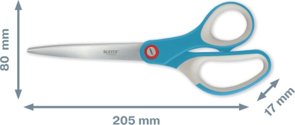 Ψαλίδι τιτανίου Leitz Cosy 20.5cm μπλε, ΜΠΛΕ