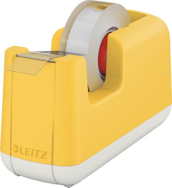 Leitz Cosy Διανομέας Κολλητικής Ταινίας, Επιτραπέζιος, Κίτρινο Χρώμα