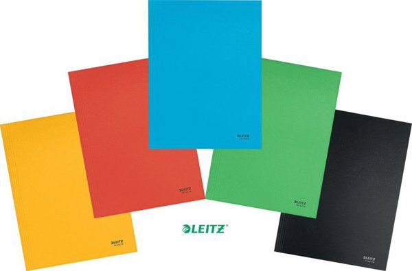 Leitz Χαρτονένιος φάκελος Leitz Recycle A4, ΜΑΥΡΟ
