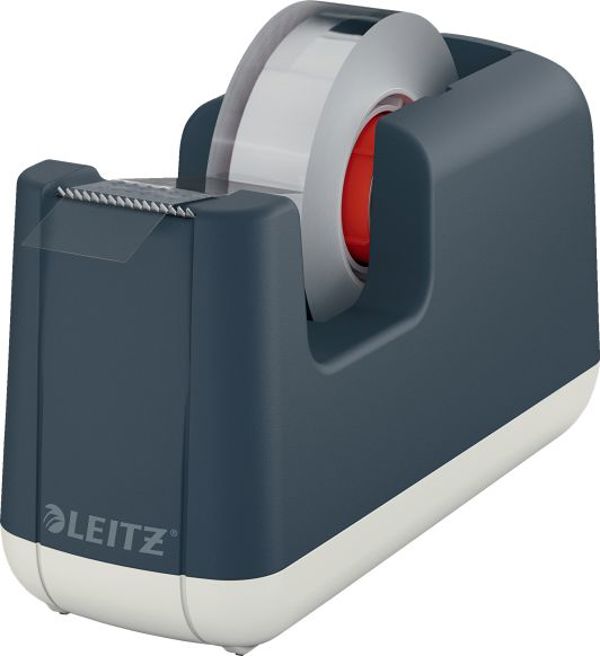 Leitz Cosy Διανομέας Κολλητικής Ταινίας, Γκρι, Επιτραπέζιος Σχεδιασμός για Οργάνωση Γραφείου
