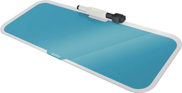Leitz Cosy Γυάλινος Επιτραπέζιος Πίνακας Σημειώσεων, Μαγνητικός, Οριζόντιος, Μπλε, 52690061