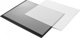 Leitz Table mat Forpus, 50x63cm, black with transparent cover Raised 1010-501