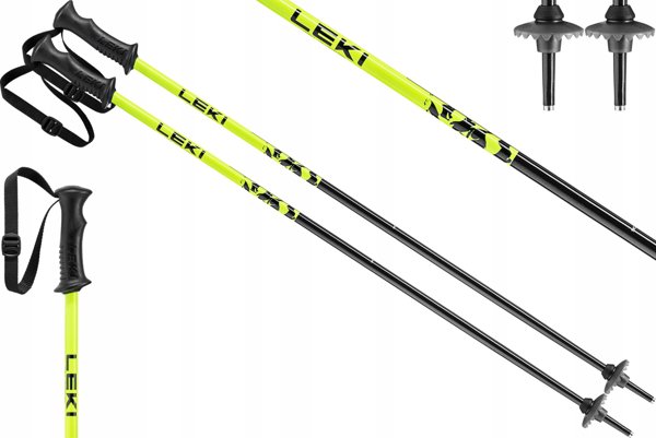 Leki LEKI KIJE RIDER black/yellow 090