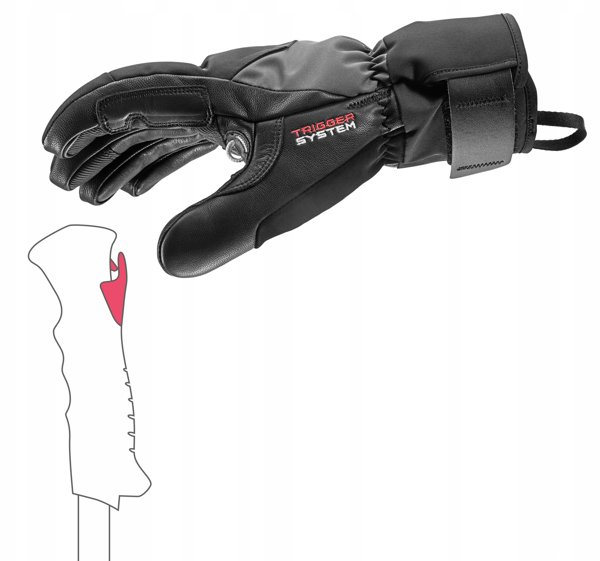 LEKI Γάντια Hevon Thermo 3D 8.0