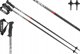 Λέκι LEKI STICKS QNTM μαύρο/κόκκινο 125