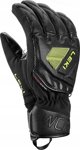 Γάντια Leki WCR C-Tech 3D Jr. μαύρο-λεμόνι 4.0