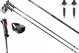 LEKI KIJE 3D CARBON 14 red 120