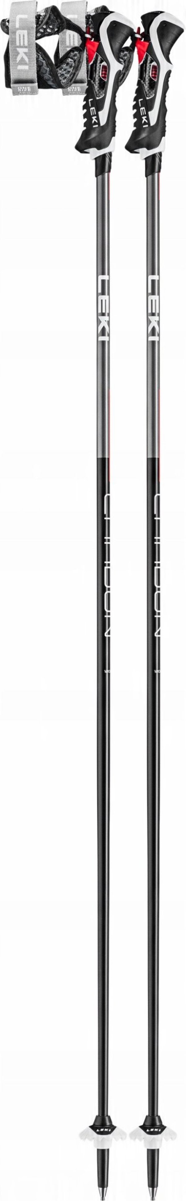 LEKI KIJE 3D CARBON 14 red 120