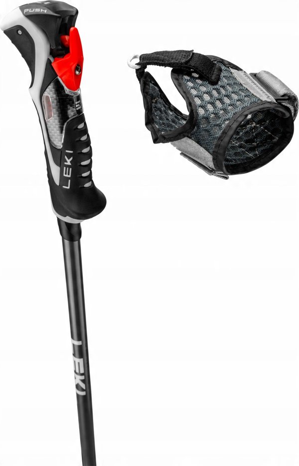 LEKI KIJE 3D CARBON 14 red 120