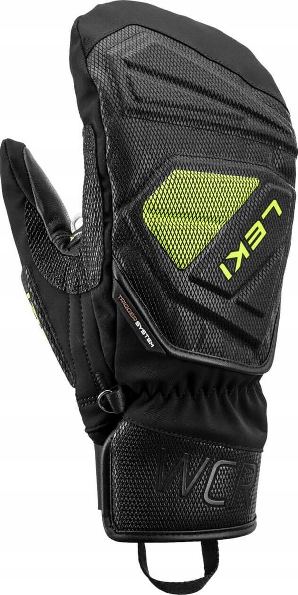 Γάντια Leki WCR C-Tech 3D Mitt black-lemon 8.0