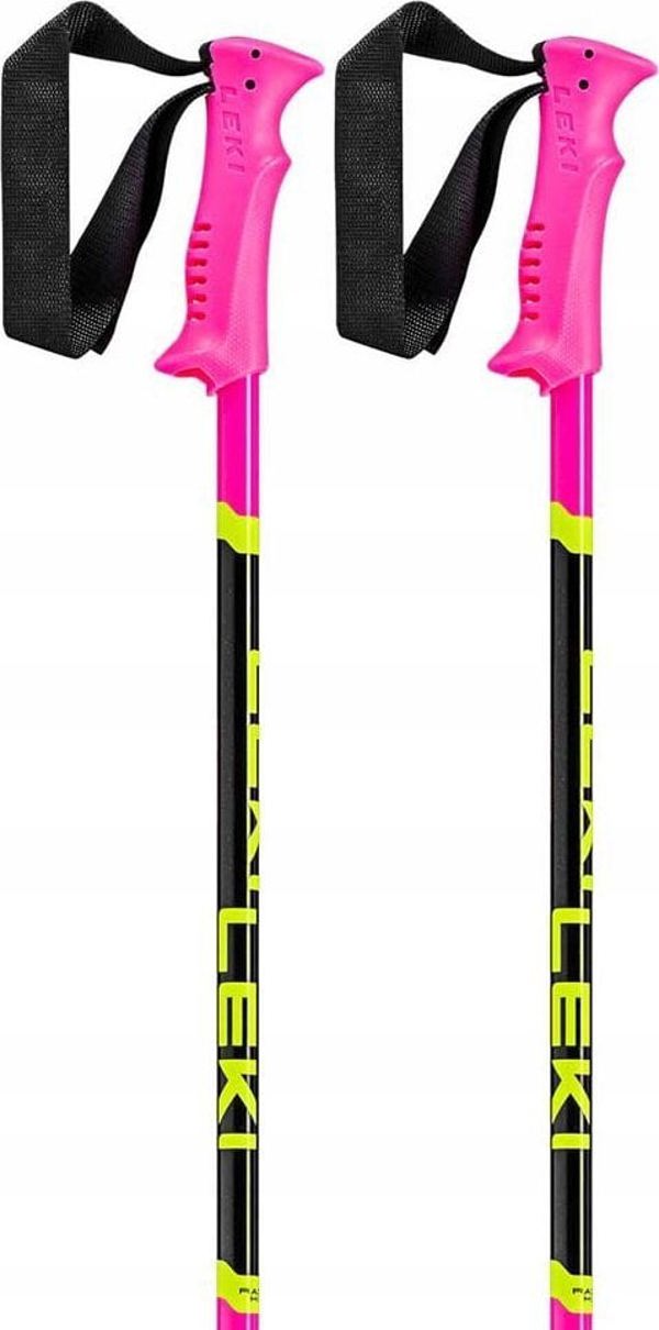Leki LEKI KIJE RACING KIDS pink/yellow 100