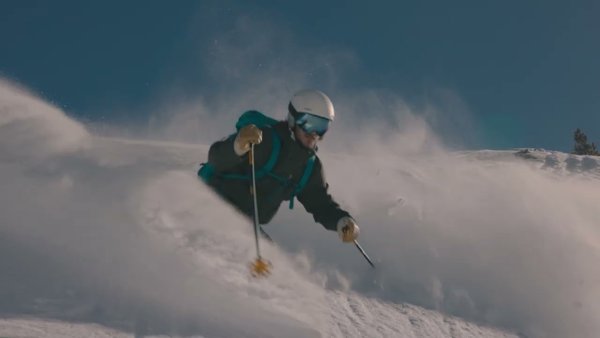 Leki Spitfire 3D Μπατόν Σκι Blue 110cm