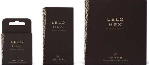 Lelo Προφυλακτικά LELO Hex Respect XL 36 τεμ