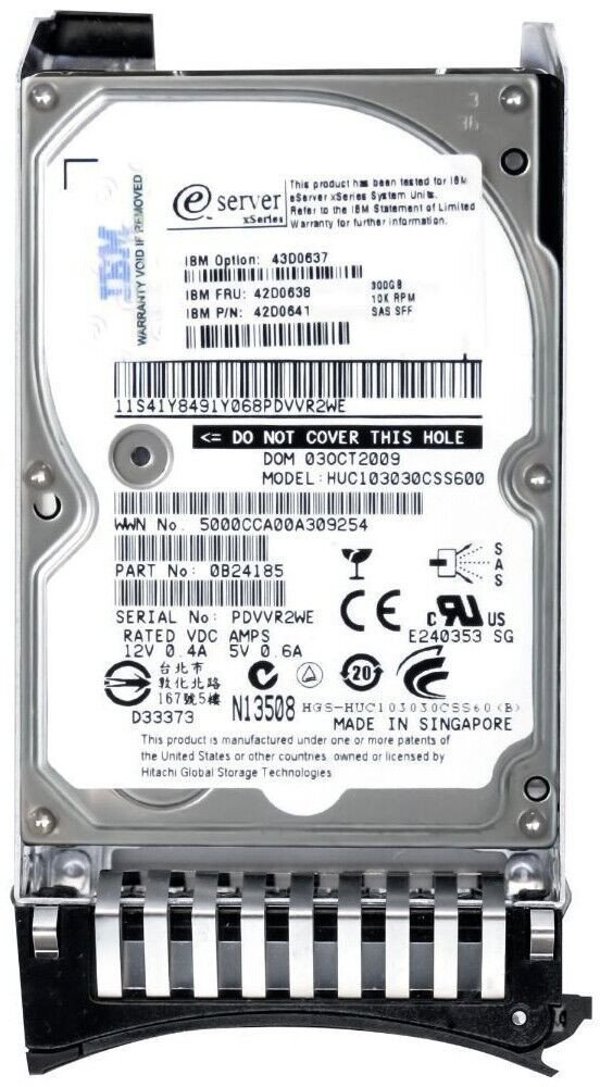 Lenovo 42D0638 σκληρός δίσκος 2.5" 300 GB SAS
