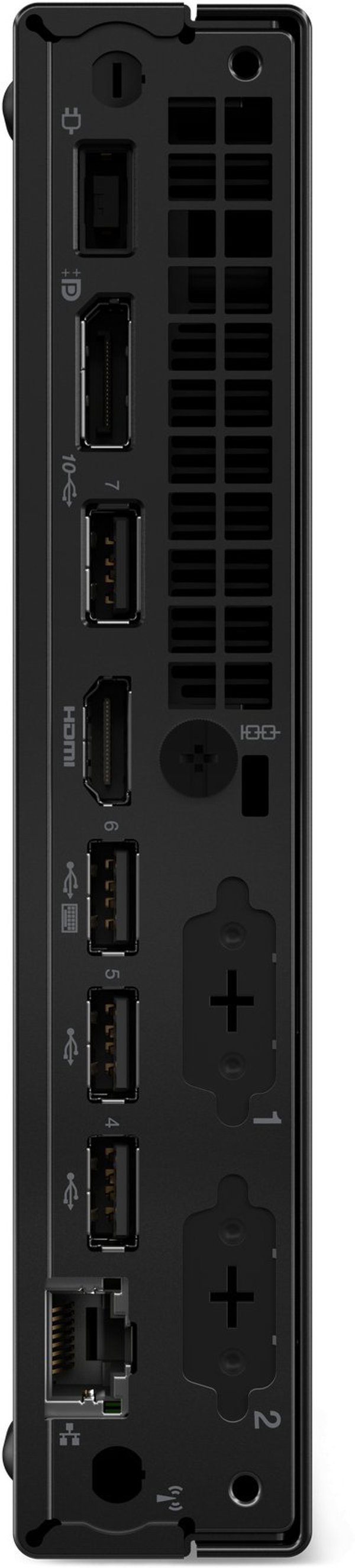 Lenovo ThinkCentre M75q Gen 5 AMD Ryzen 5 8500GE 16 GB DDR5-SDRAM 512 GB SSD Windows 11 Pro Mini PC Czarny