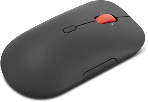 Lenovo Pro Plus 6050 Ασύρματο Ποντίκι Γραφείου, Bluetooth & RF, Οπτικό 2400 DPI, Αμφιδέξιο, Μαύρο