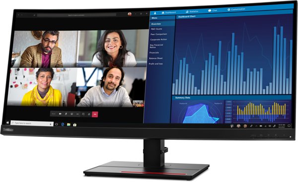 Lenovo | ThinkVision | P34w-20 | 34.14 " | 21:9 | 60 Hz | 4 ms | 3440 x 1440 | 300 cd/m² | HDMI θύρες ποσότητα 2 | Μαύρο | Εγγύηση 36 μήνες.