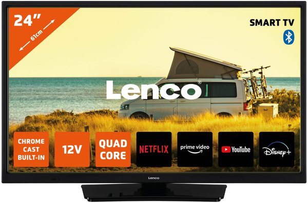 Lenco LED-2463 μαύρο