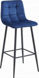 Σκαμπό Leobert ARCETO - navy blue βελούδο / μαύρα πόδια x 3 14122835 5903332073580