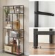 Leobert Ράφι Τοίχου LLS119B11, Χρώμα Sonoma, Μοντέρνος Σχεδιασμός