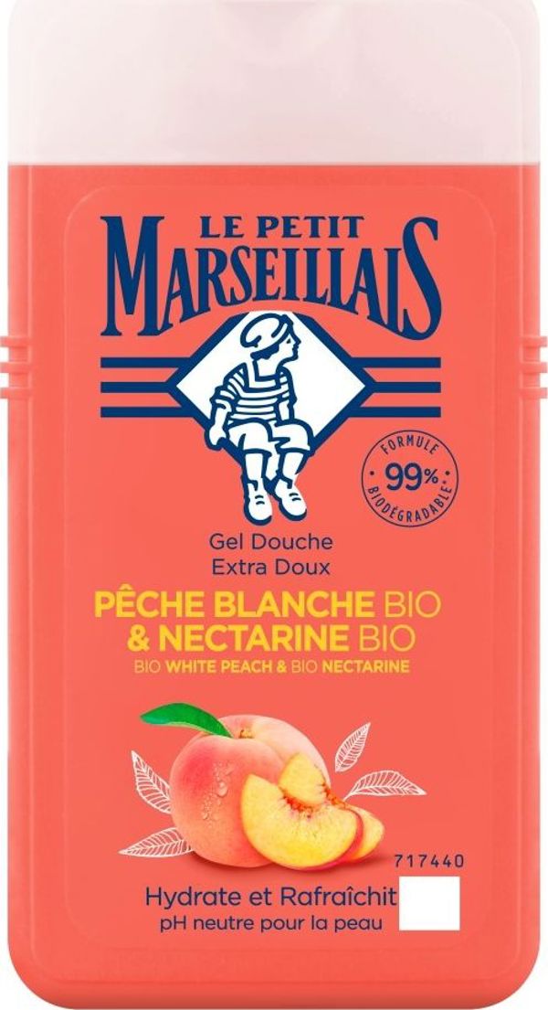 Le Petit Marseillais Αφρόλουτρο Λευκό Ροδάκινο & Βιολογικό Νεκταρίνι 250ml